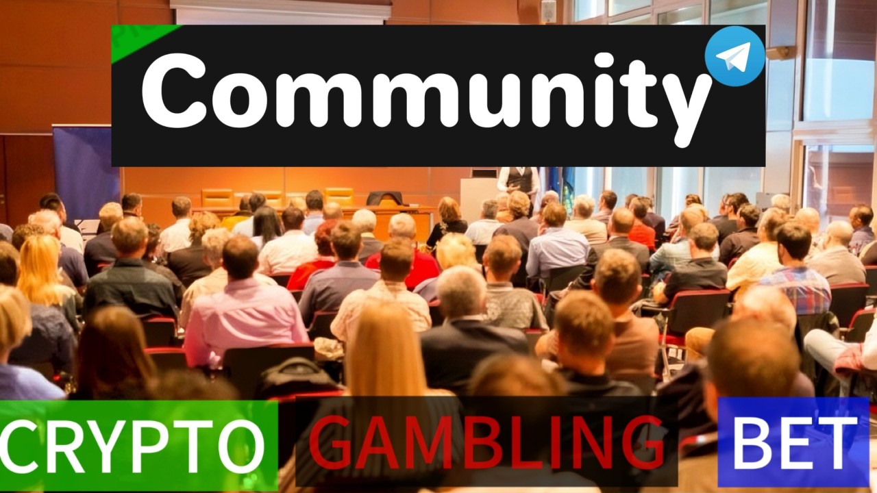CRYPTO Community. Gambling Community.